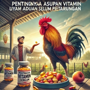 Pentingnya Asupan Vitamin untuk Ayam Aduan Sebelum Pertarungan